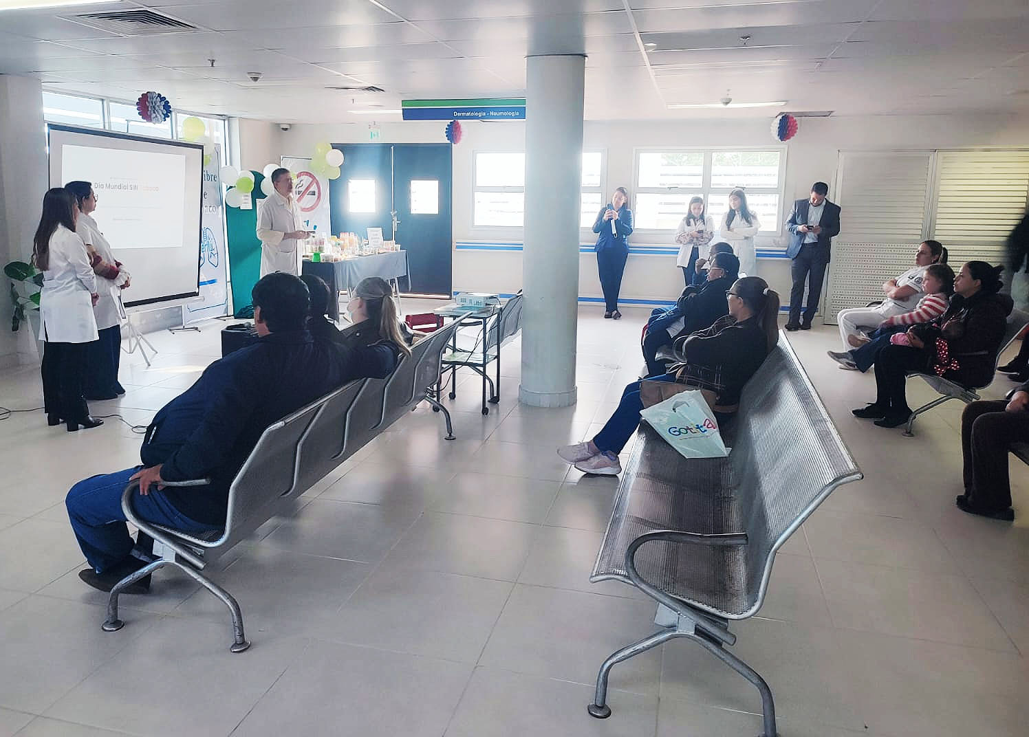Dejar el tabaco requiere un abordaje integral: Charla educativa en conmemoración al Día Mundial Sin Tabaco