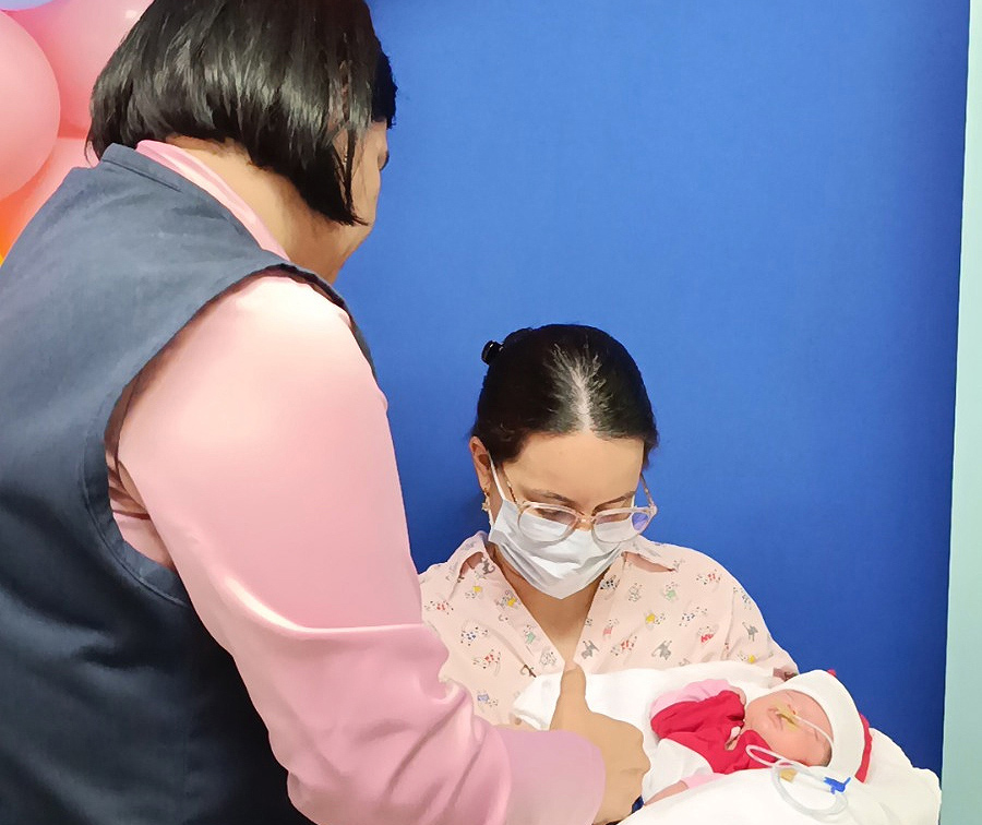 Hospital Central registra unas 800 consultas pediátricas semanales por cuadros respiratorios