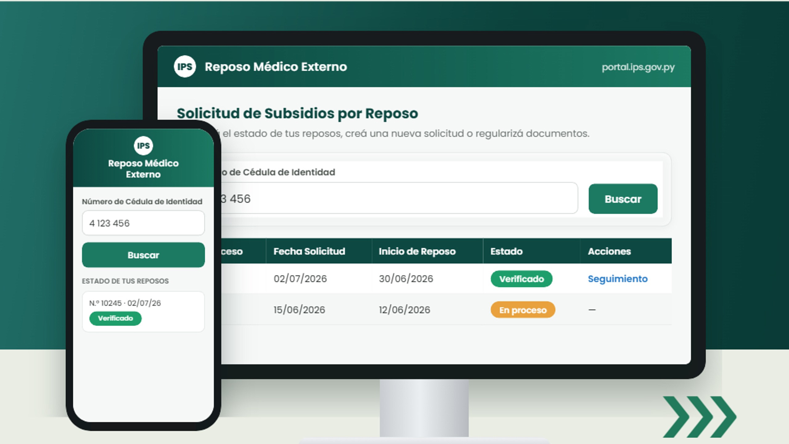 IPS simplifica la solicitud del subsidio por reposo médico con una plataforma renovada