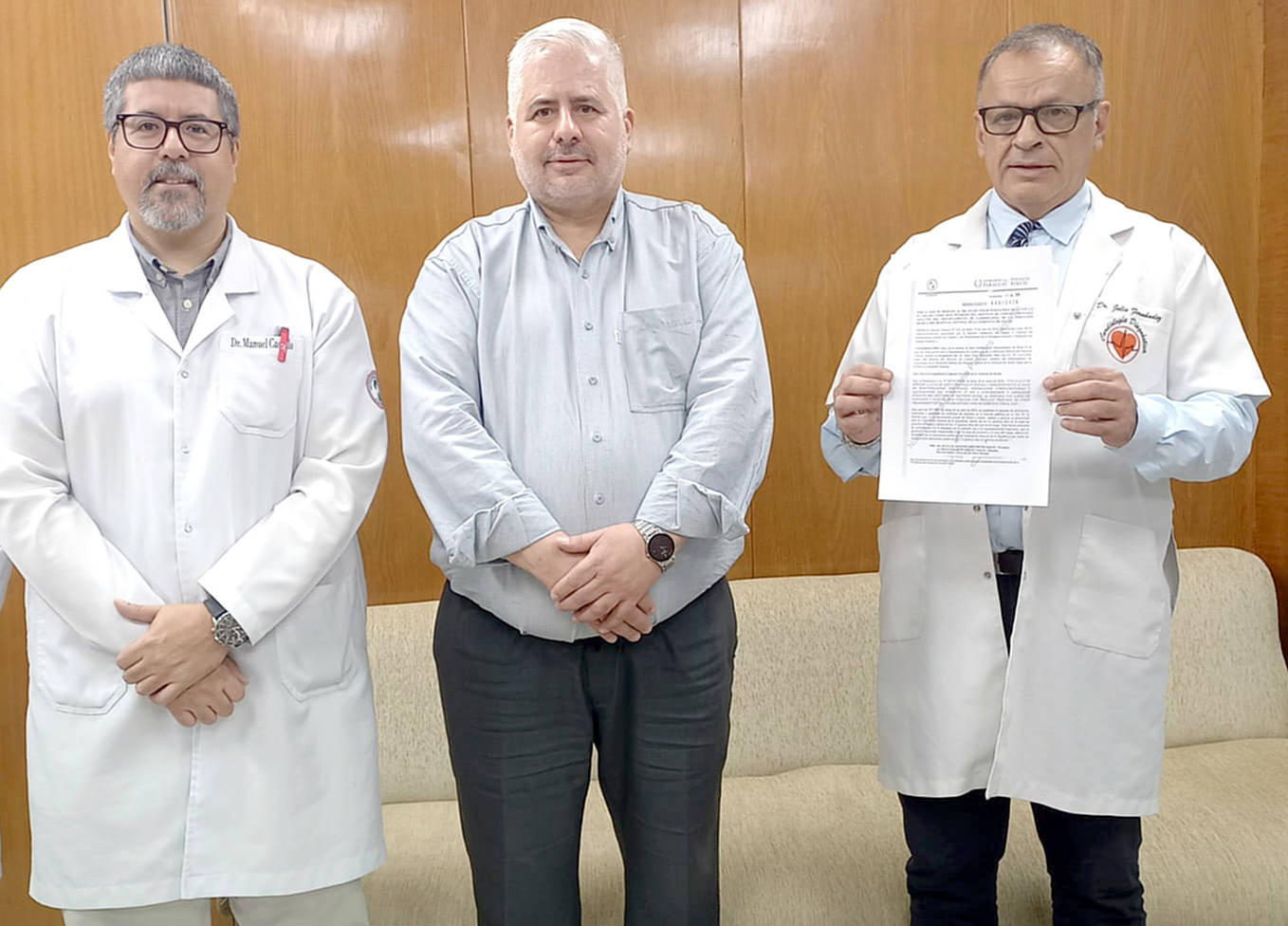 Asume el Dr. Julio Fernández como nuevo jefe del Servicio de Unidad Coronaria Adultos del Hospital Central