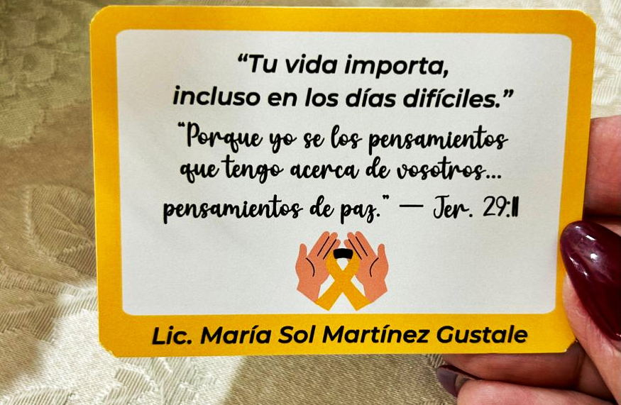 Brindan jornada de cuidado de la salud mental a jóvenes y docentes en el Puesto Sanitario Itakyry