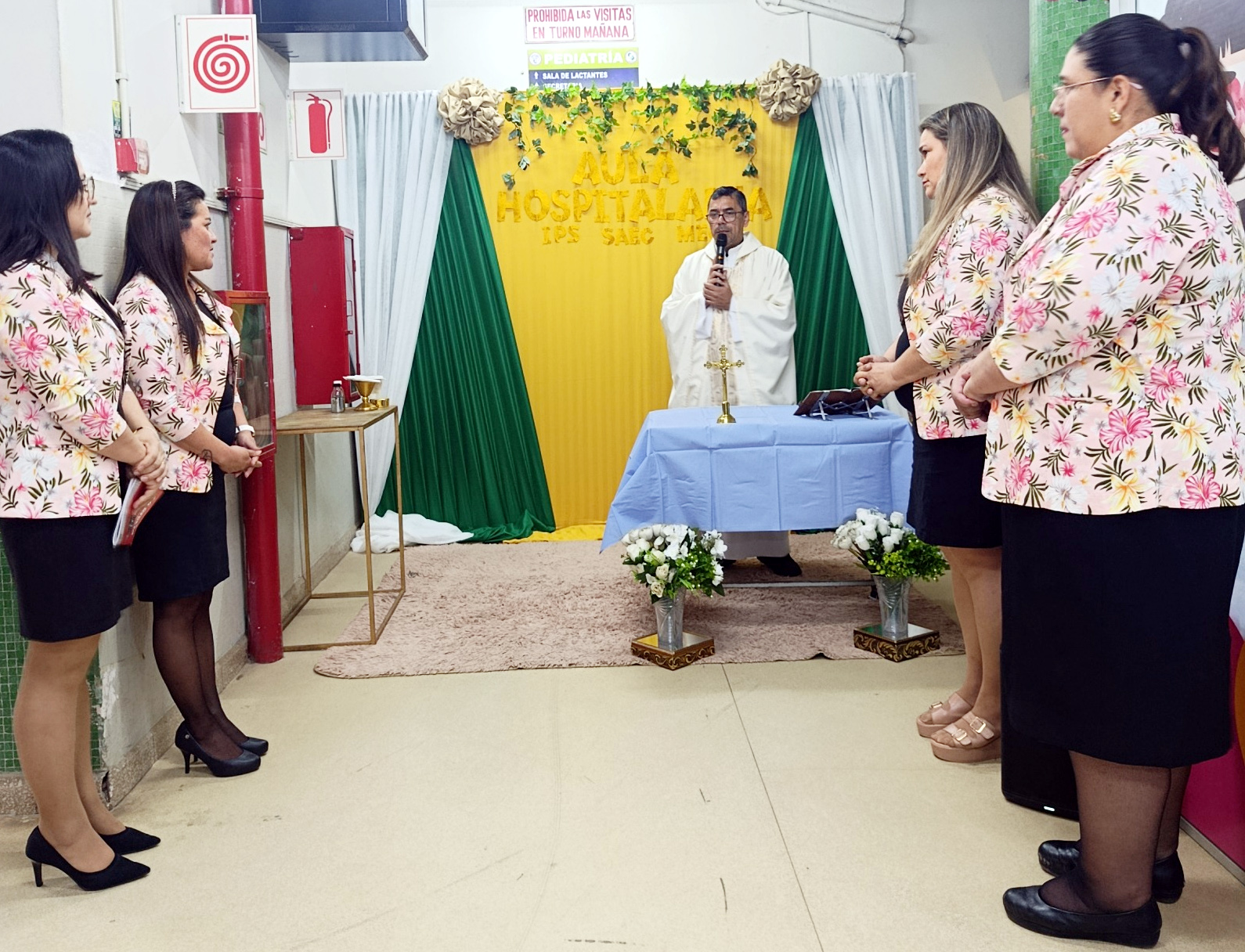El Aula Hospitalaria del IPS celebra sus 16 años como signo de esperanza en el Hospital Central