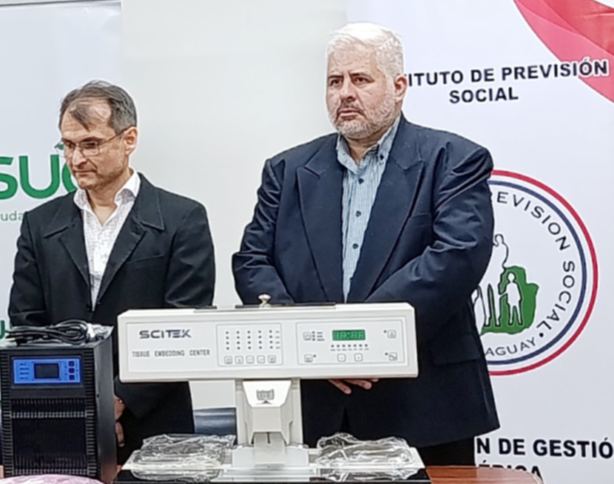 IPS fortalece el servicio de Anatomía Patológica del Hospital Central con nuevos equipos e insumos