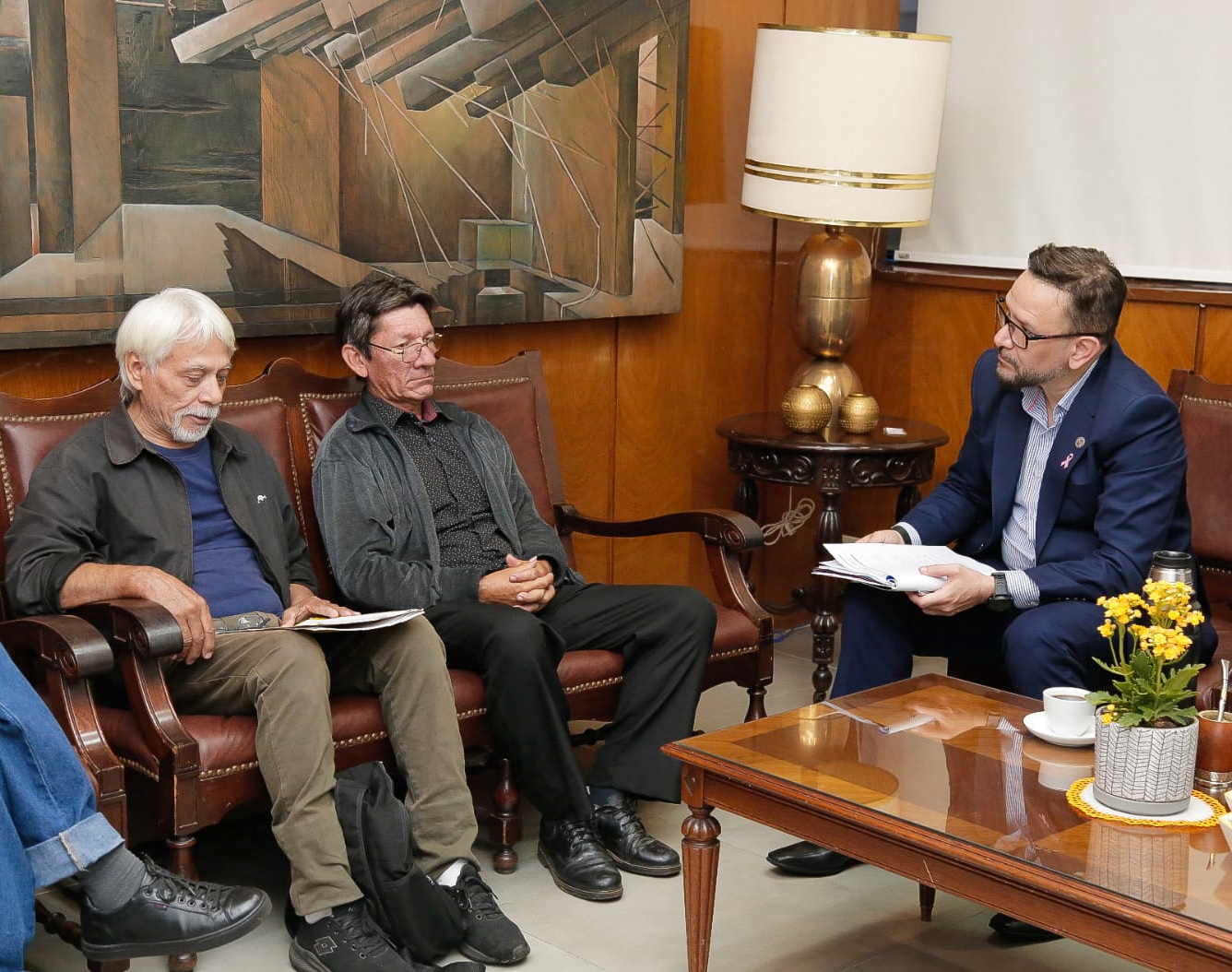 Presidente del IPS recibió a la Asociación de Asegurados y ratificó mesa de diálogo permanente