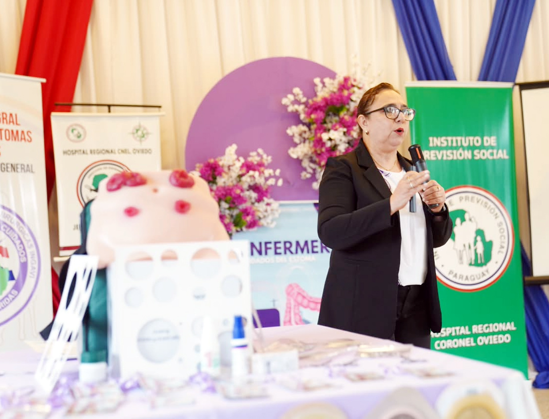 Hecho histórico en el interior: IPS realiza primera jornada de capacitación para pacientes ostomizados en Coronel Oviedo