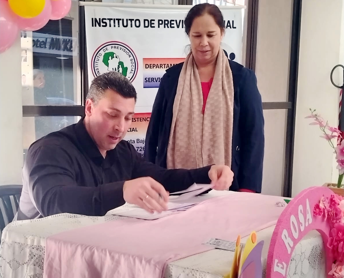 IPS promueve la prevención del cáncer de mama entre sus funcionarias durante el Octubre Rosa