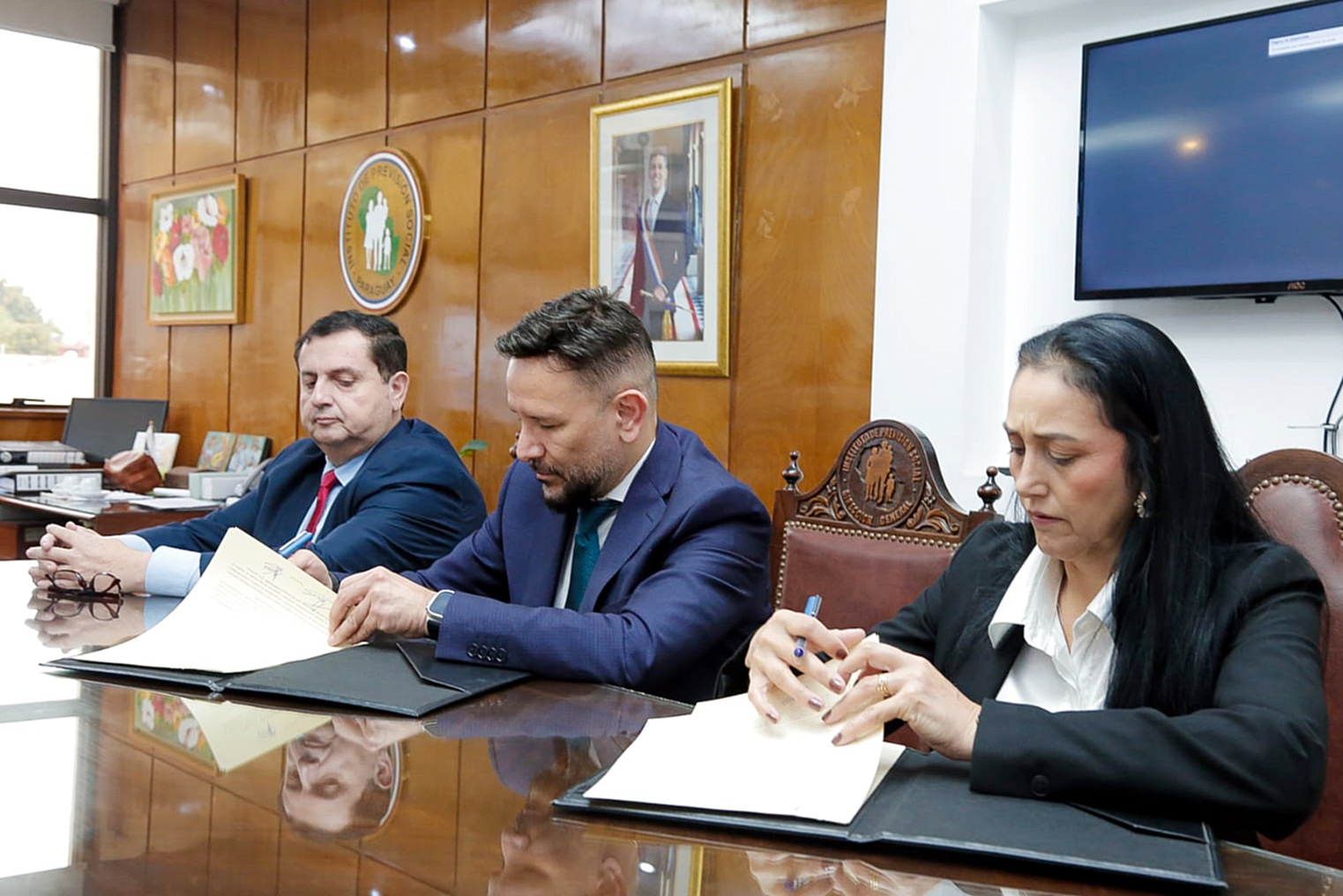 IPS y Municipalidad de Horqueta firman convenio para obras en el Parque de la Salud