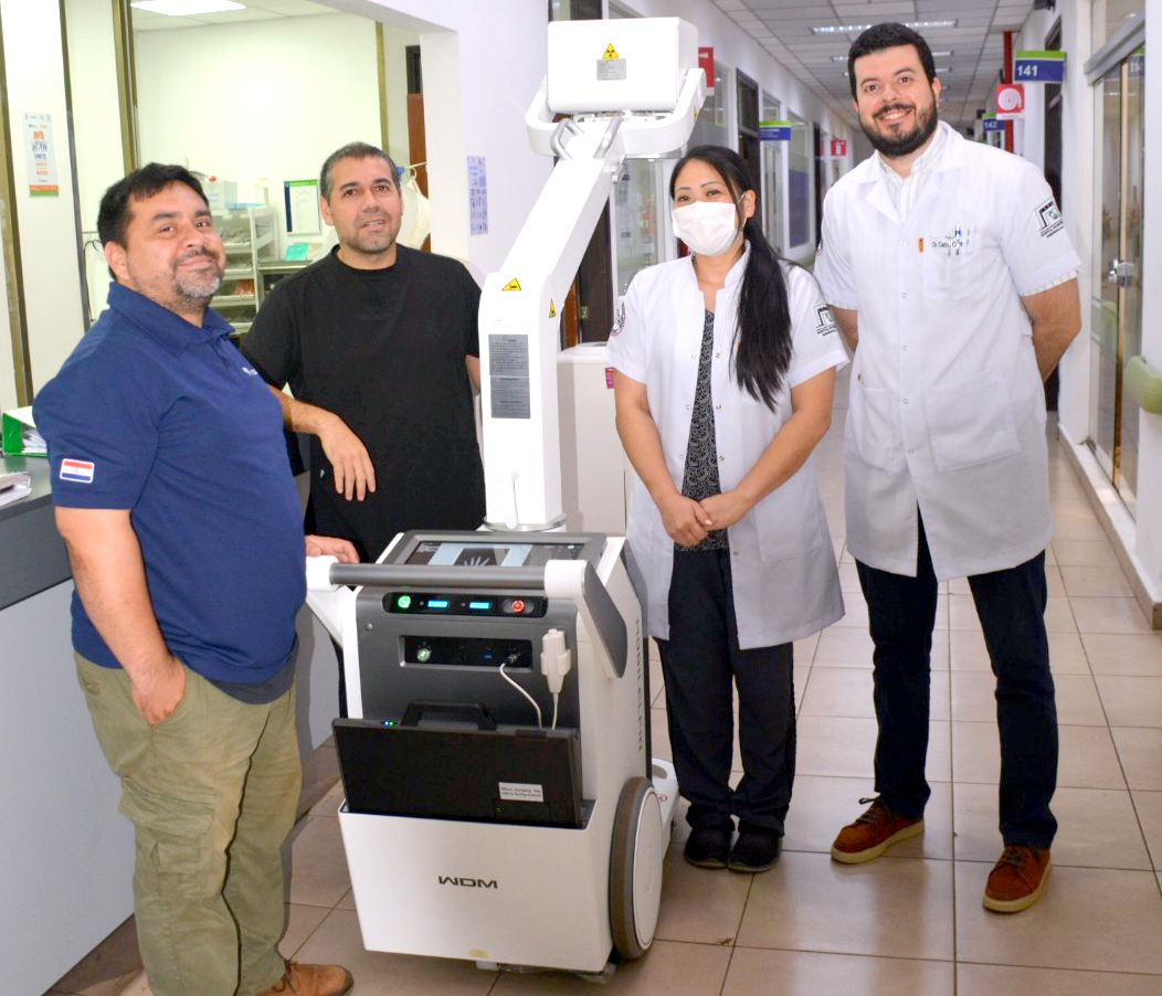 Ingavi incorpora equipos digitales de rayos X para Clínica Médica, Terapia Intensiva y Urgencias