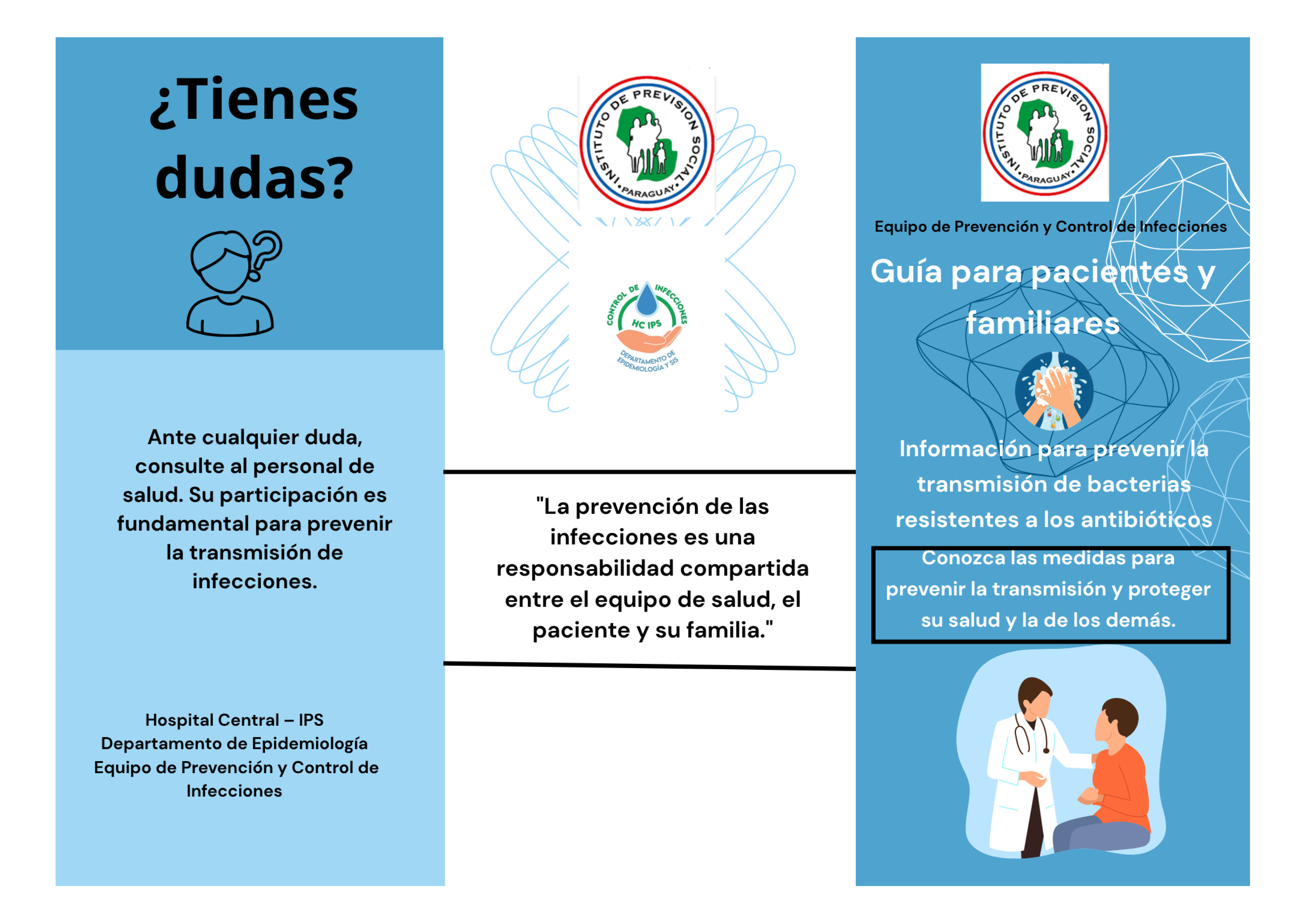 “Prevención de bacterias resistentes a los antibióticos: guía para pacientes y familiares”